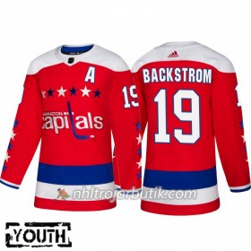 Barn Ishockey Washington Capitals Tröja Nicklas Backstrom 19 Alternate Adidas 2018-19 Authentic